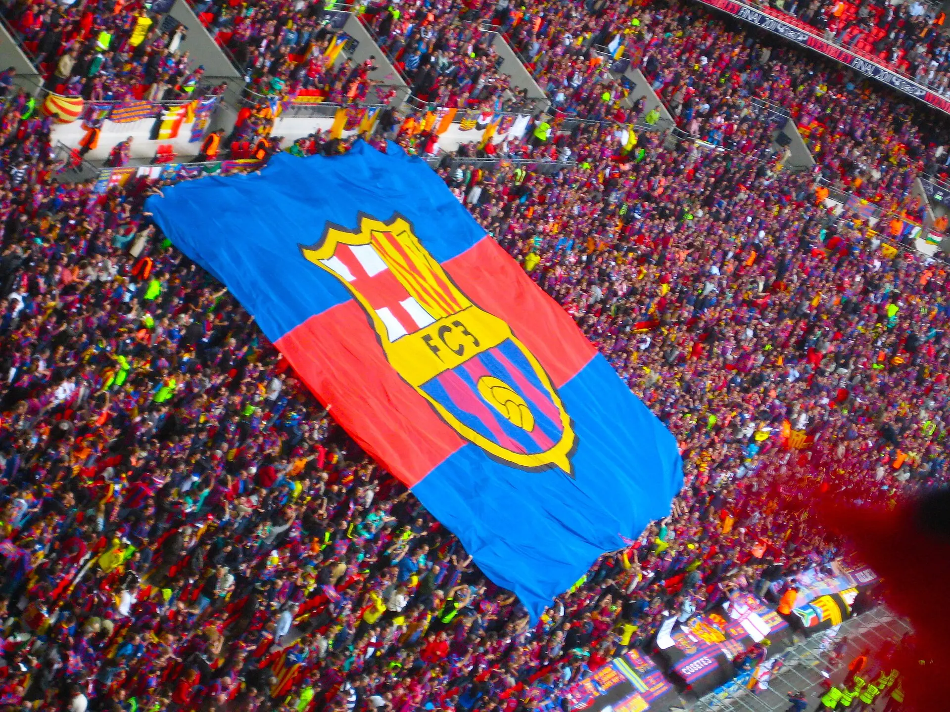 FC Barcelona Flag