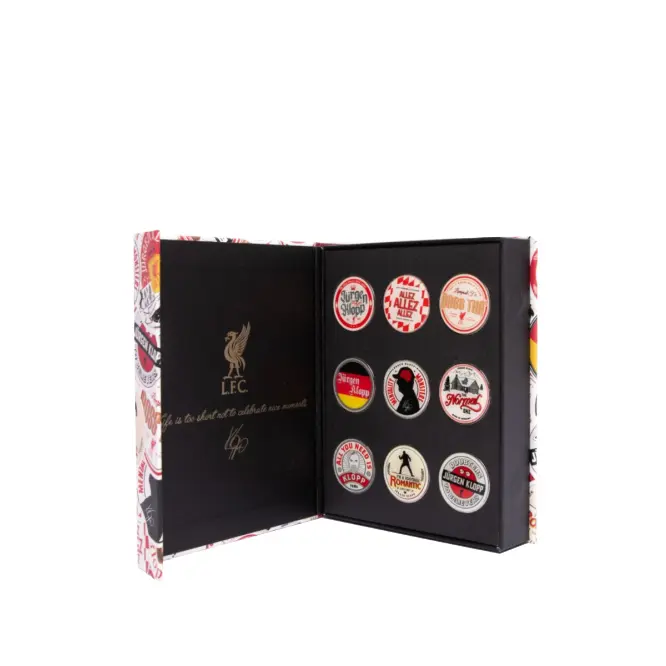 LFC Jürgen Klopp Limited Edition Badge Set